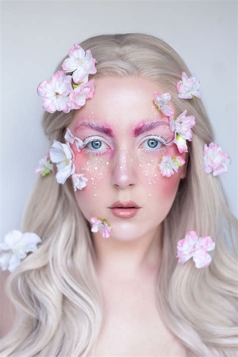 flower fairy makeup|fairy aesthetic makeup.